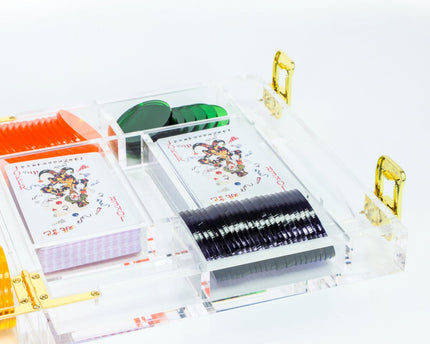 Acryl -pokerspel