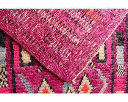 Zuiver wollen Marokkaans Berber halkleed 77 x 514 cm