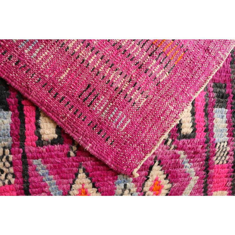 Zuiver wollen Marokkaans Berber halkleed 77 x 514 cm