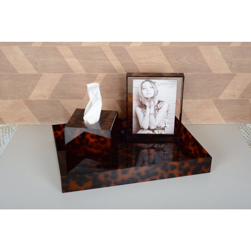 Luipaardacrylframe voor foto 13x18cm