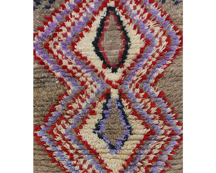 Zuiver wollen Marokkaans Berber halkleed 72 x 190 cm