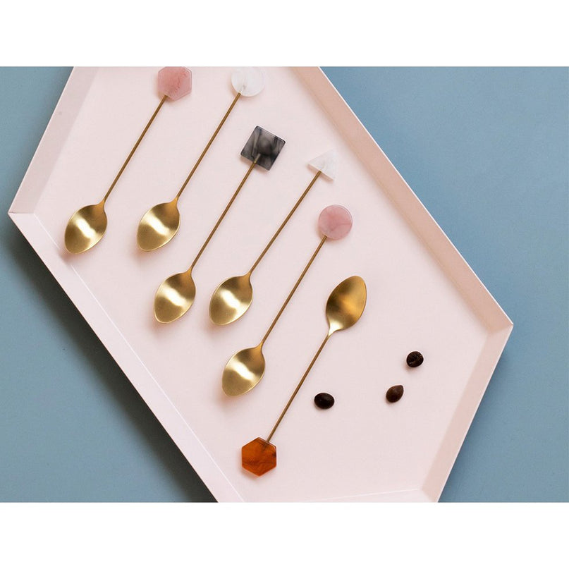 Multi -gecoleerde acryl -aanvallen - set van 4