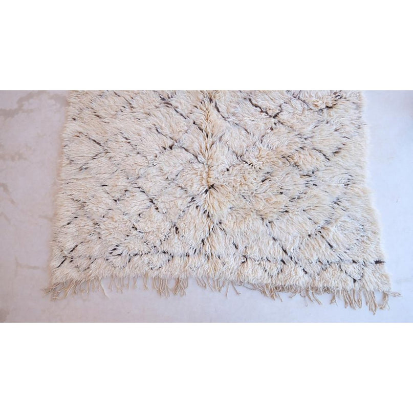 Zuiver wollen Marokkaans Berberkleed 175 x 217 cm