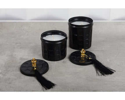 Mat Black Box kaar vanille parfum 8*12 cm