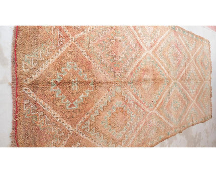 Zuiver wollen Marokkaans Berber-tapijt 174 x 338 cm