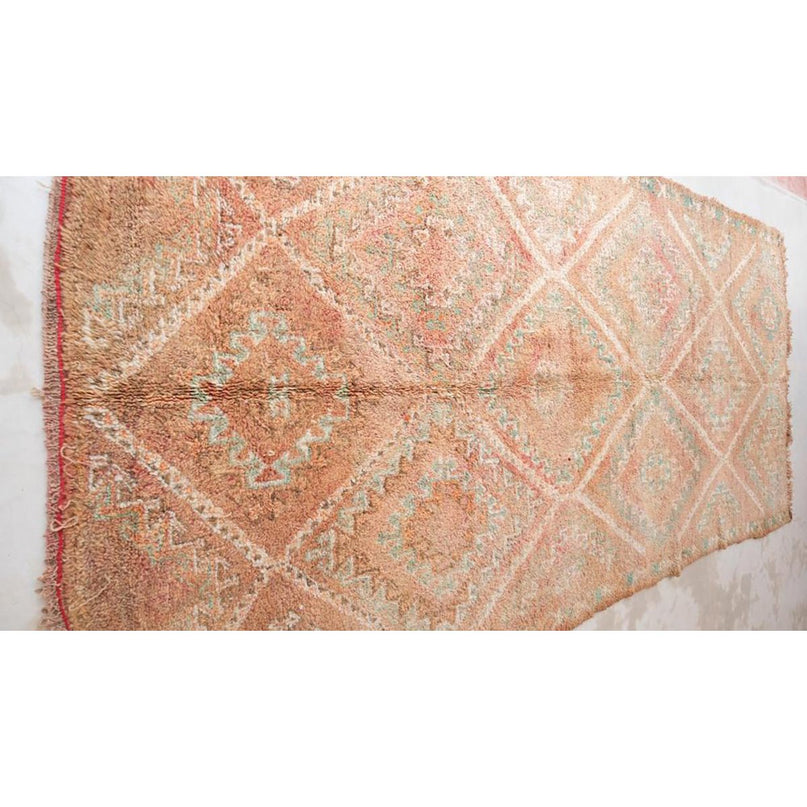 Zuiver wollen Marokkaans Berber-tapijt 174 x 338 cm