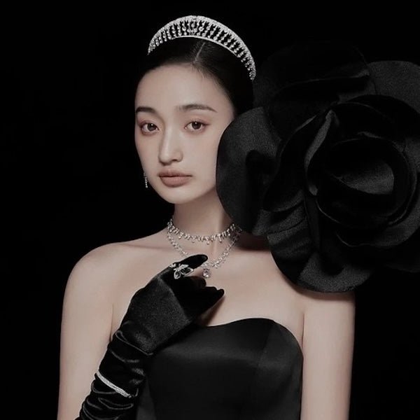 Prinses Koninklijke elegantie kristallen tiara's