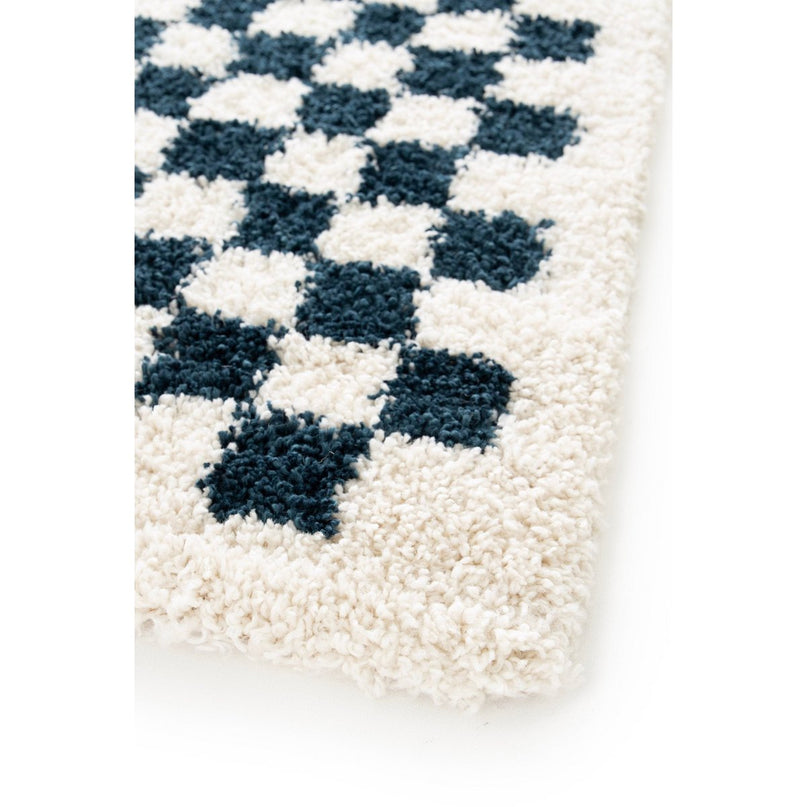 Tapis à poil haut doux en comfortabele CHECKERS