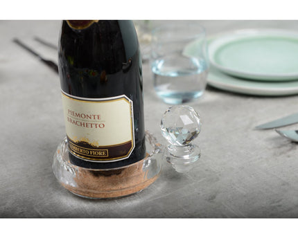 Fles -Up en acryl diamant cap