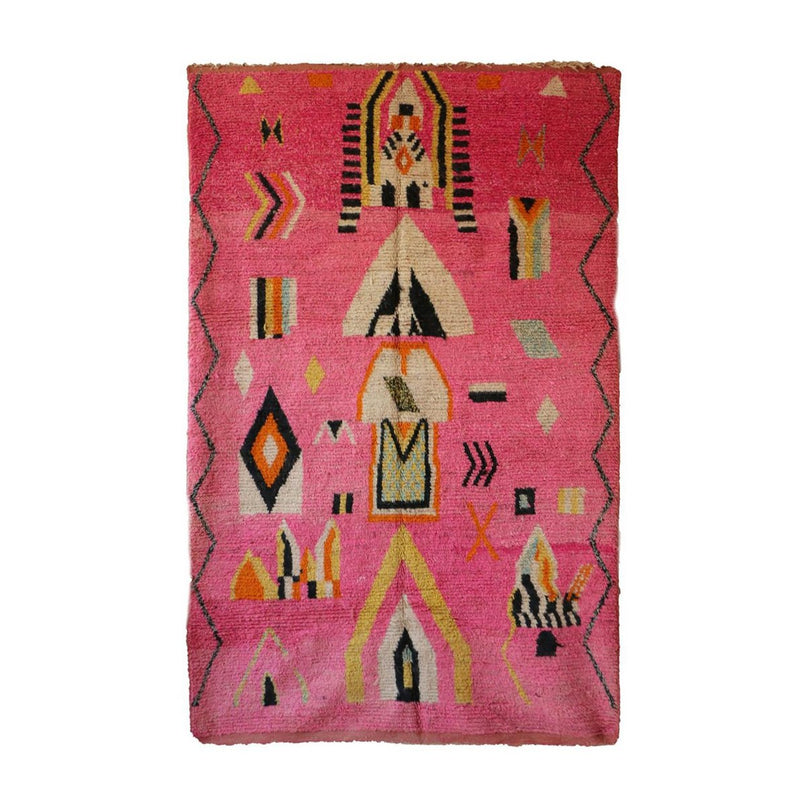 Marokkaans Berberwollen vloerkleed 179 x 288 cm