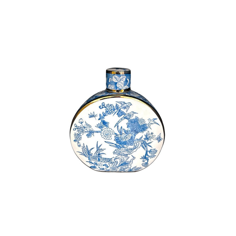 Nieuwe Chinese stijl, oosterse Parijse Delfts blauwe porselein vazen/lage stijl