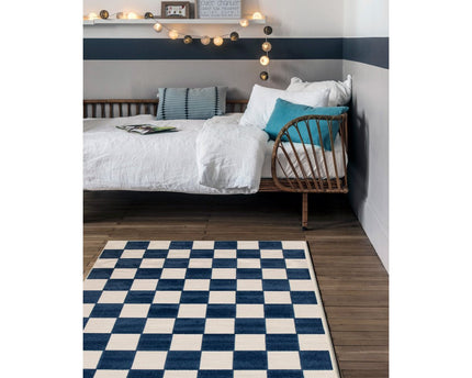 Kleine tapis met effet beeldhouwkunst PETITS CARREAUX