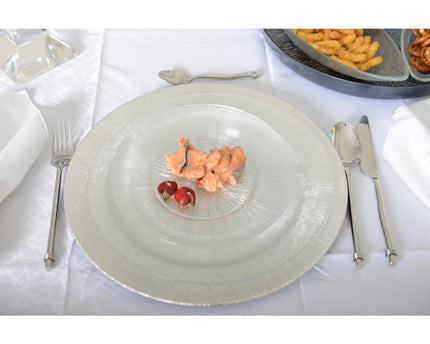 PLATEAU TERRA ZILVER