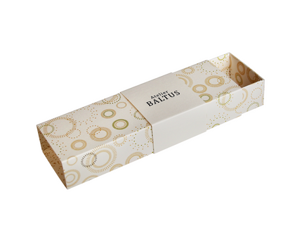 Dubbele karabijnhaak / Zilver-koper-gouden vlecht