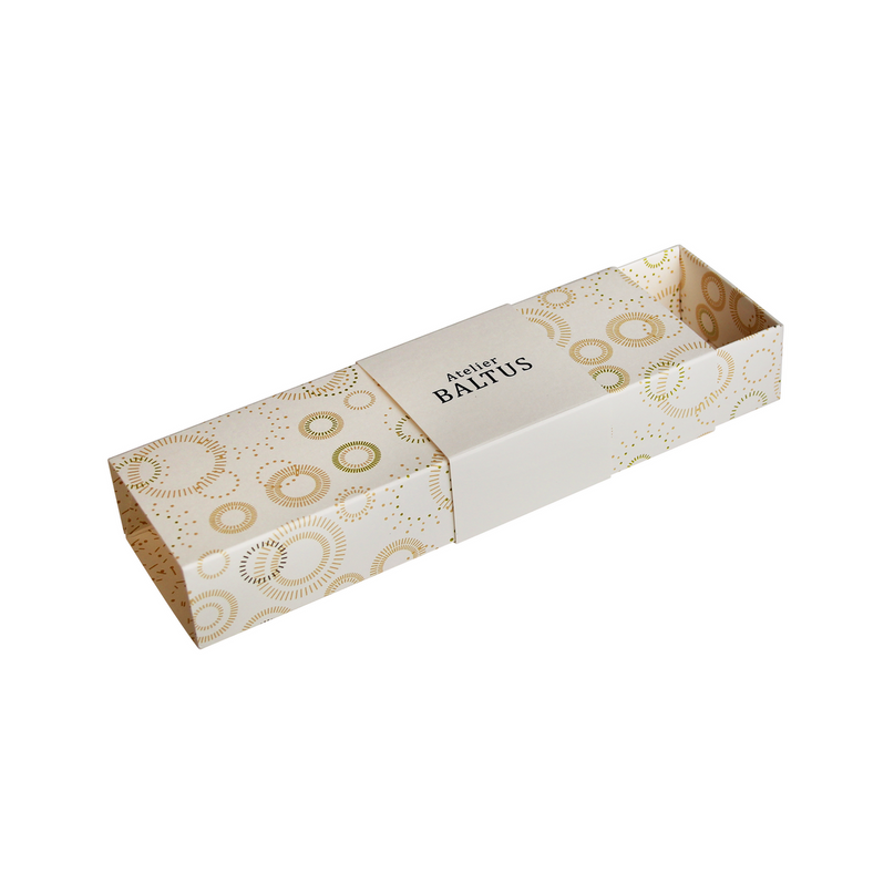 Dubbele karabijnhaak / Zilver-koper-gouden vlecht
