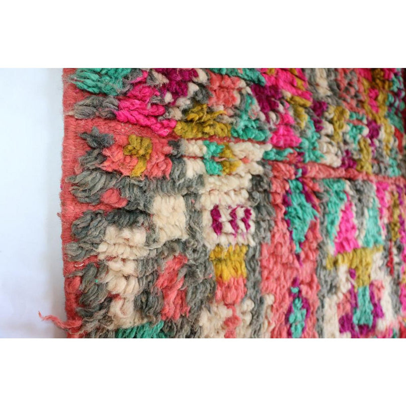Zuiver wollen Marokkaans Berber-tapijt 139 x 247 cm