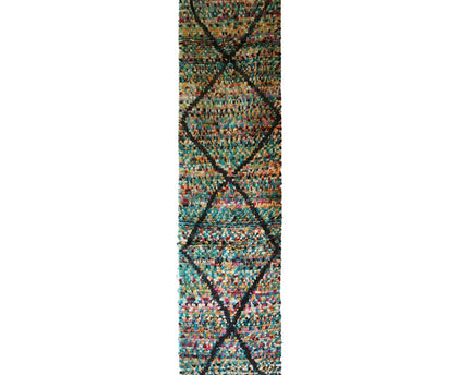 Gangkleed van zuiver berberwol 75 x 304 cm