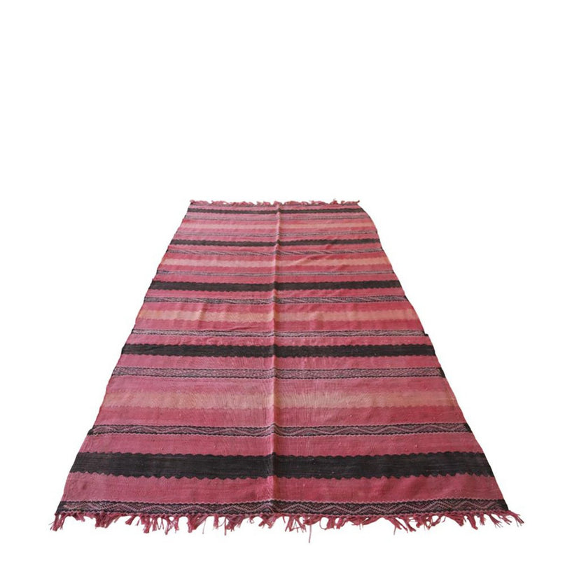 Zuiver wollen Marokkaans Kelim Berber tapijt 144 x 253 cm