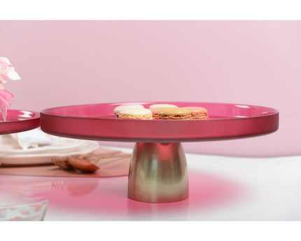 Raspberry Cake Dish Dore 28 cm