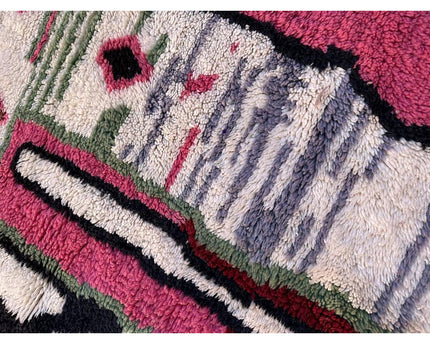 Zuiver wollen Marokkaans Berber-tapijt 203 x 292 cm