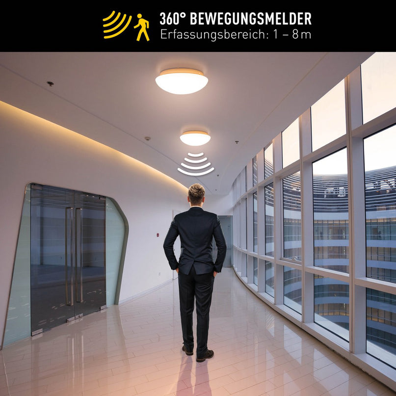 LED plafondlamp met sensor "Bergen"