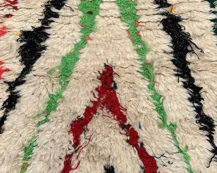 Zuiver wollen Marokkaans Berberkleed 80 x 150 cm