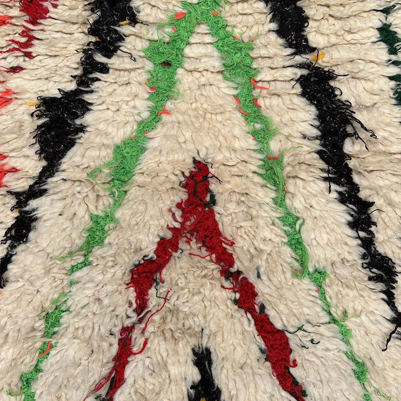 Zuiver wollen Marokkaans Berberkleed 80 x 150 cm