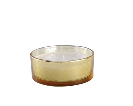 Gouden glas vanille kaars