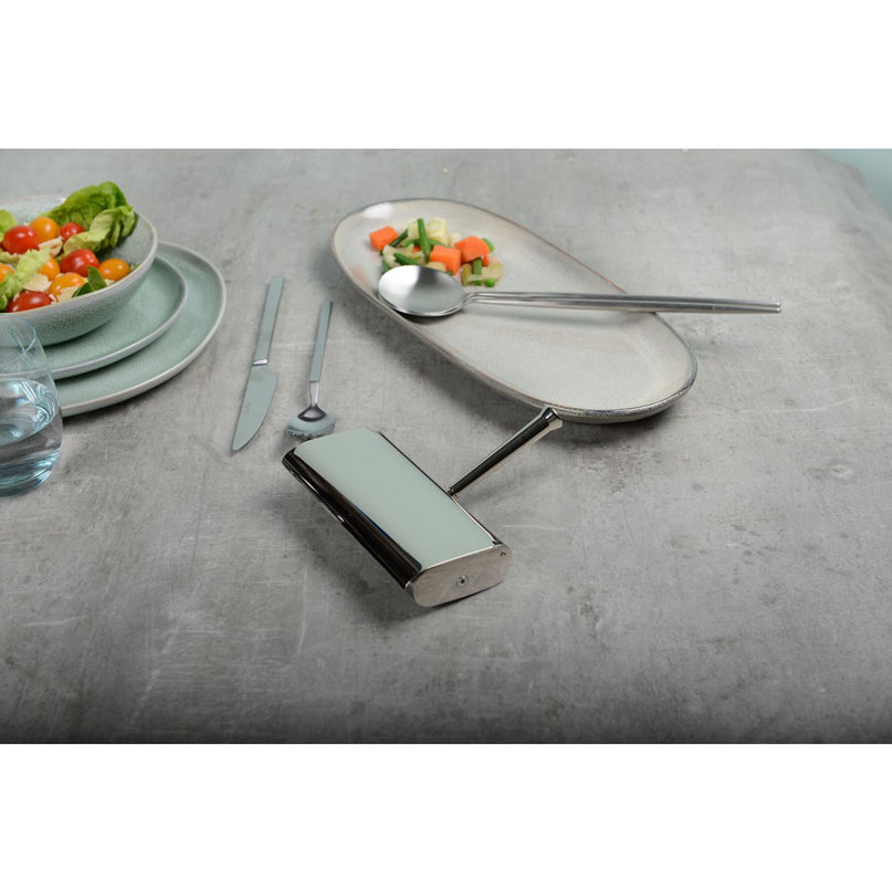 DUIDELIJKE CHROOM CRUMBS COLLECTOR