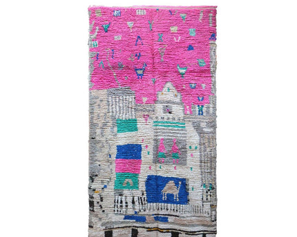 Zuiver wollen Marokkaans Berberkleed 164 x 306 cm