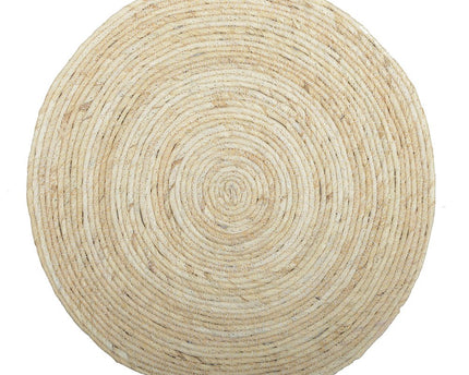 Ronde plaat in touw