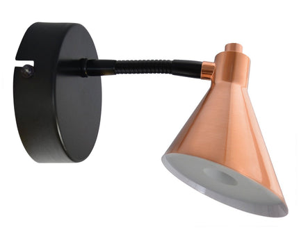 LED wandlamp "Koper"