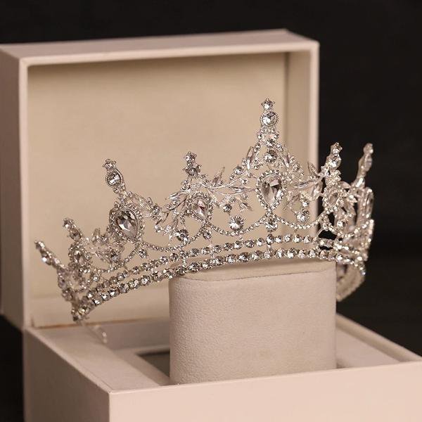 Rococo koningin stijl bruiloft tiara's