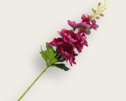 Ridderspoor | Zijden kunstbloem | Lengte 72cm  1pcs