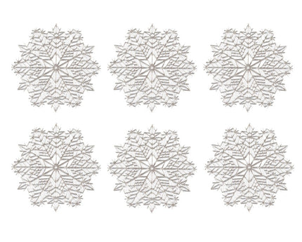 Silver Flake Glass - veel van 6