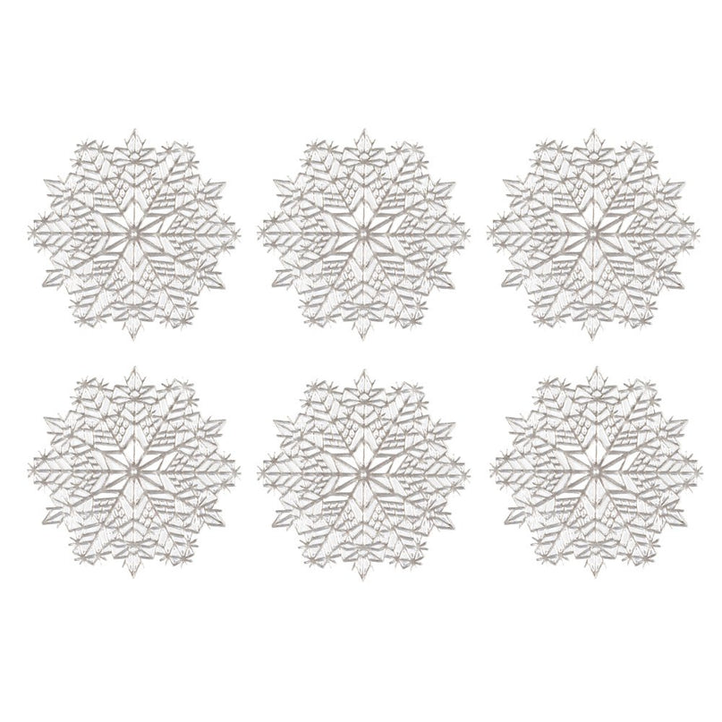 Silver Flake Glass - veel van 6