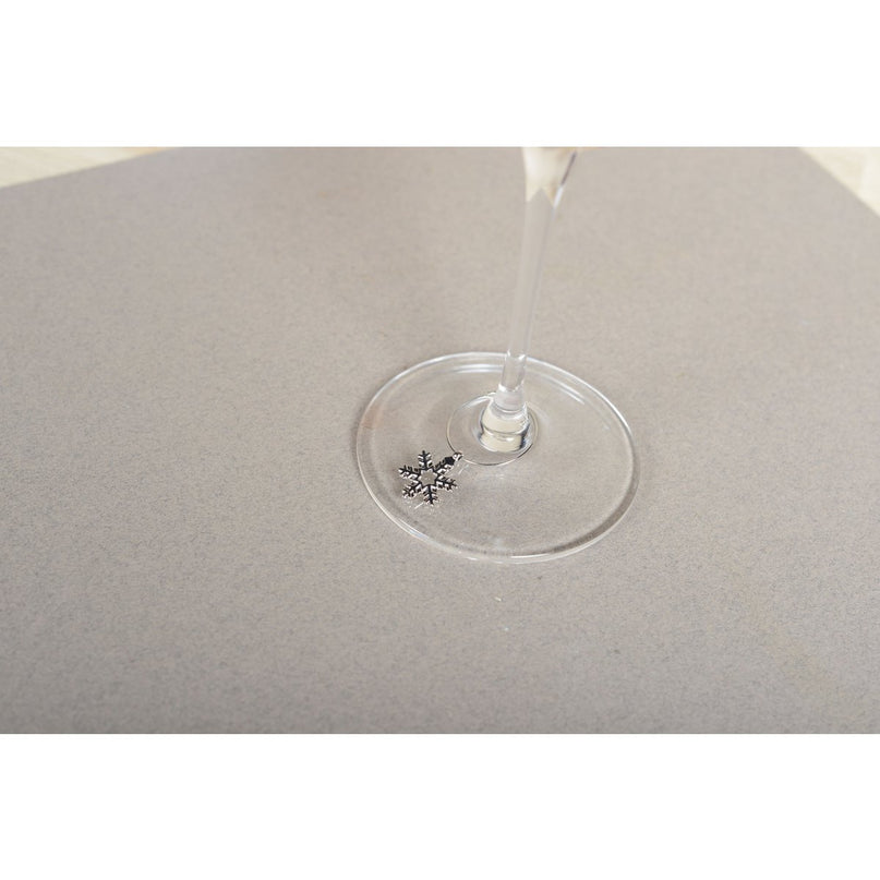 Silver Christmas Silver Glass Brands - veel van 6