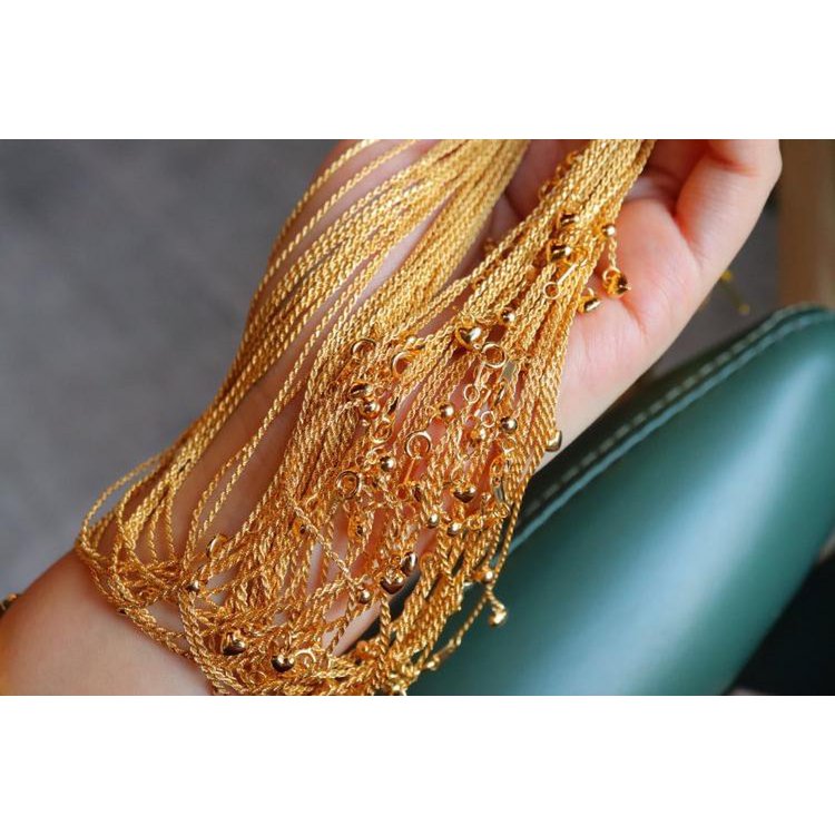 Tijdloze gevlochten kettingketting - Universele ketting