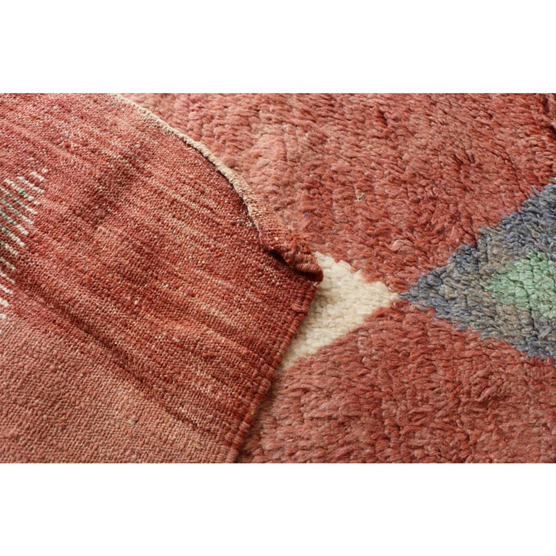 Zuiver wollen Marokkaans Berber halkleed 82 x 489 cm