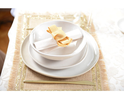 Witte holle plaat 18,7 cm