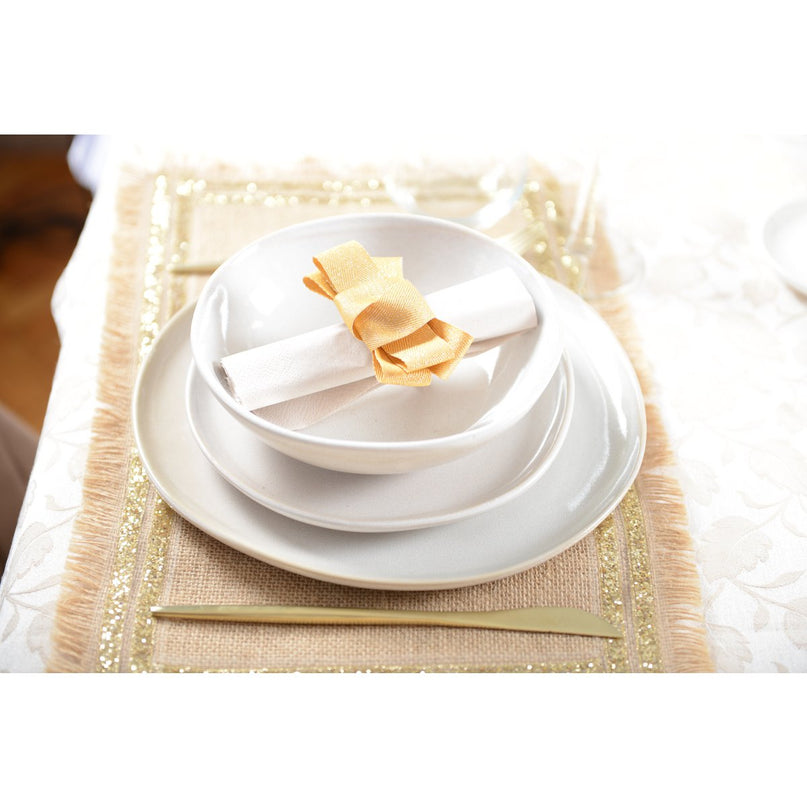 Witte holle plaat 18,7 cm