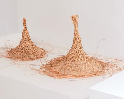 Bamboe Lampenkap met Kwastjes | Natuurlijke lampenkap | Hanglamp GILI