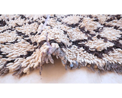 Zuiver wollen Marokkaans Berber halkleed 73 x 188 cm