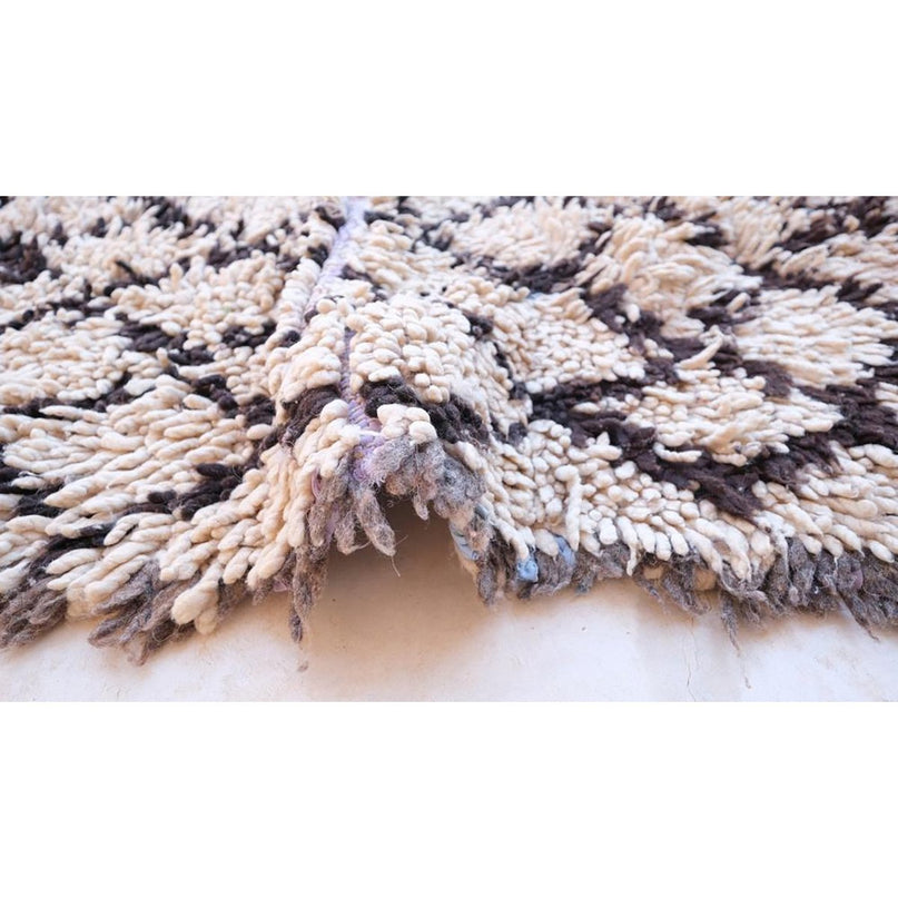 Zuiver wollen Marokkaans Berber halkleed 73 x 188 cm