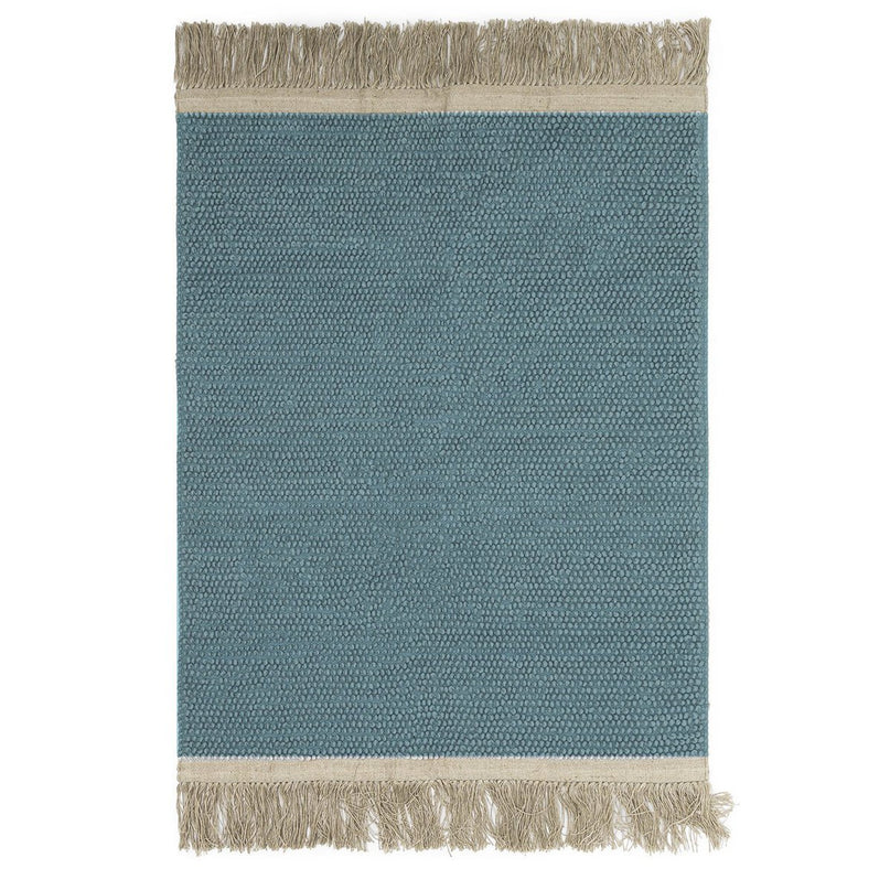 BUBBLES vloerkleed van jute en wol