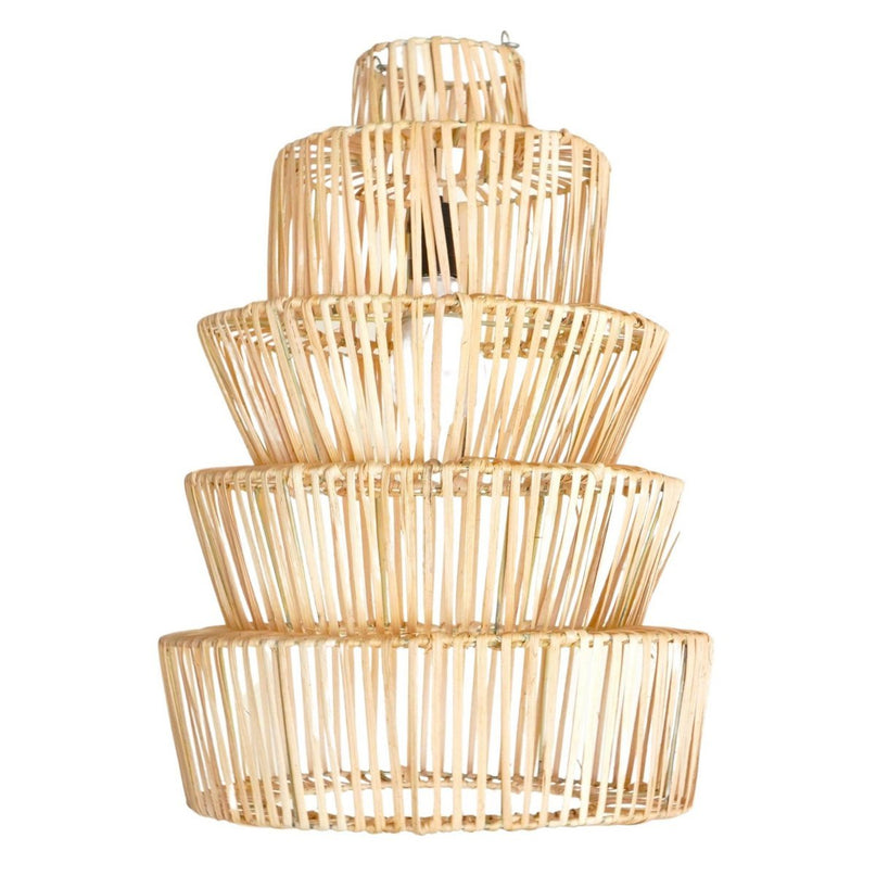 Rotanlamp met buitengewoon ontwerp | Lampenkap | Hanglamp MULIA
