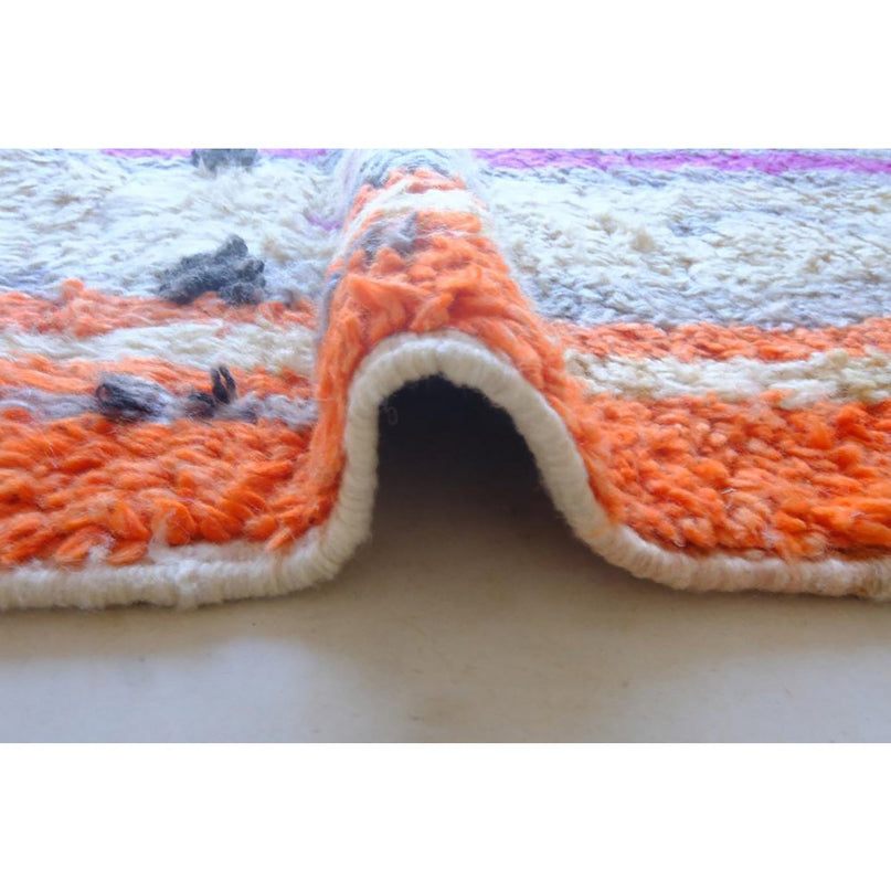 Eigentijds Berberwollen vloerkleed Boujaad 140 x 212 cm