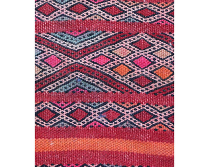 Zuiver wollen Marokkaans Kelim Berber tapijt 150 x 285 cm