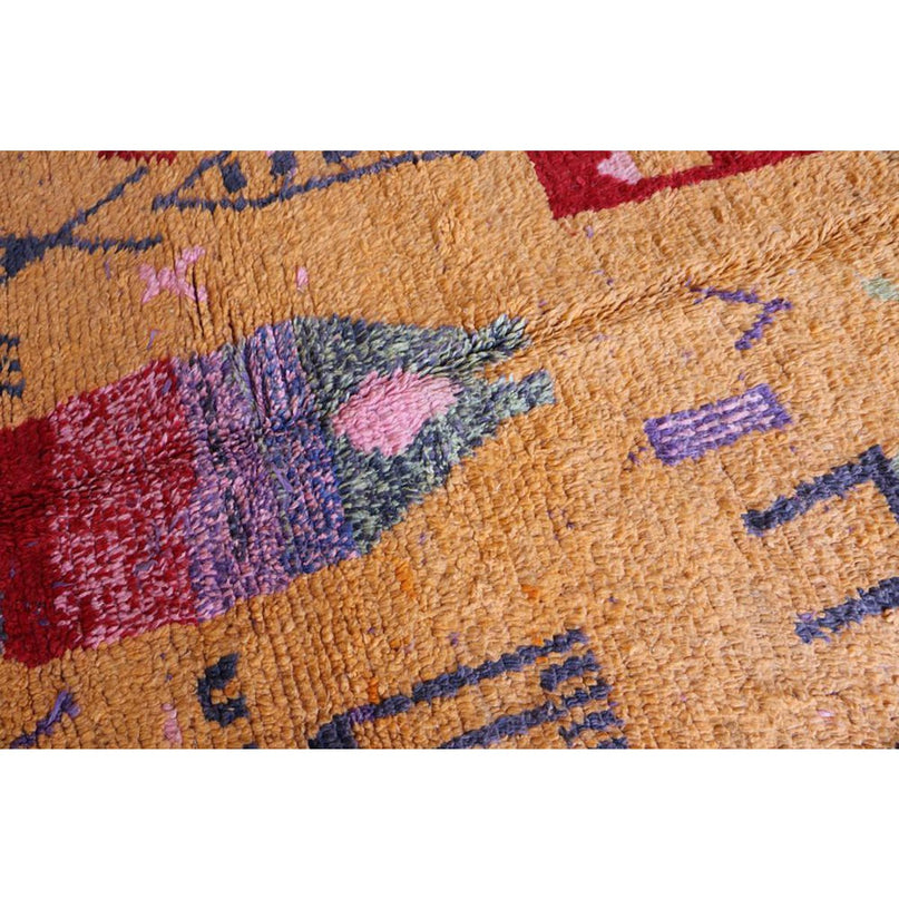 Zuiver wollen Marokkaans Berber-tapijt 151 x 248 cm