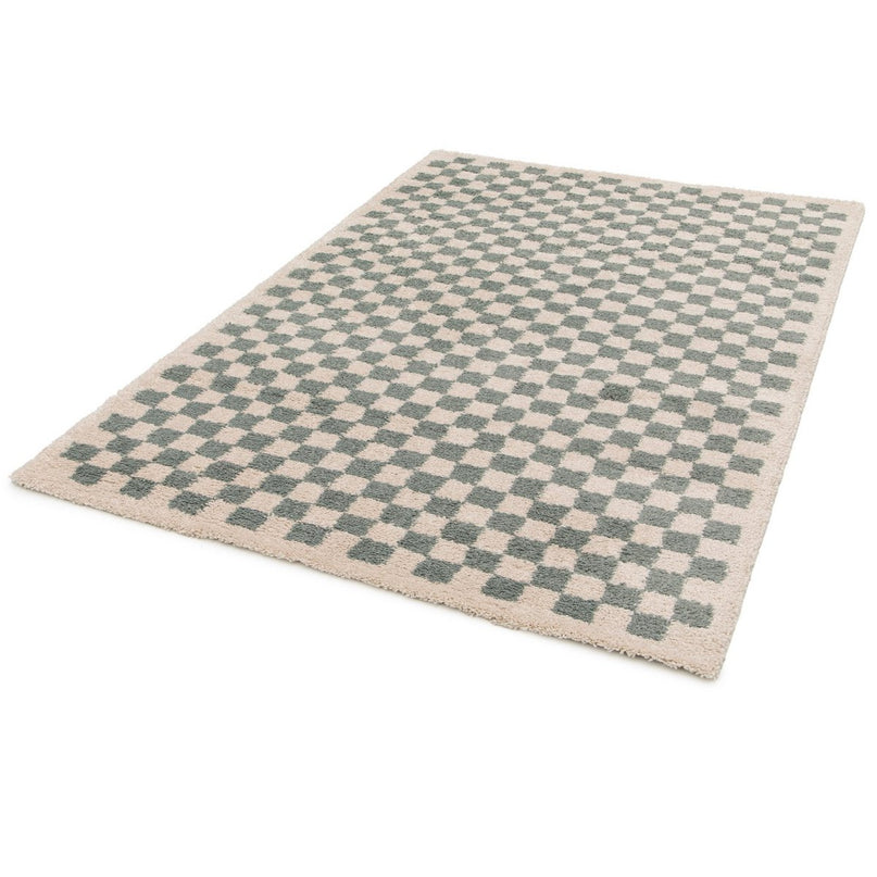 Tapis à poil haut doux en comfortabele CHECKERS